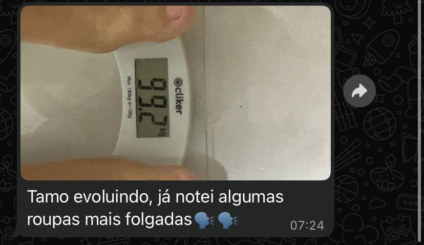 Por que o peso trava